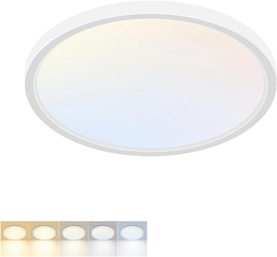 Lámpara LED empotrada 7pulg 15W 5 temperaturas color