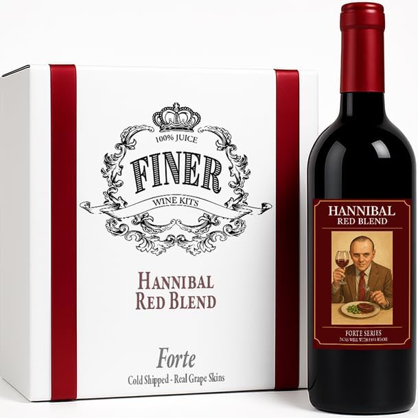 Kit de vino rojo Hannibal Forte