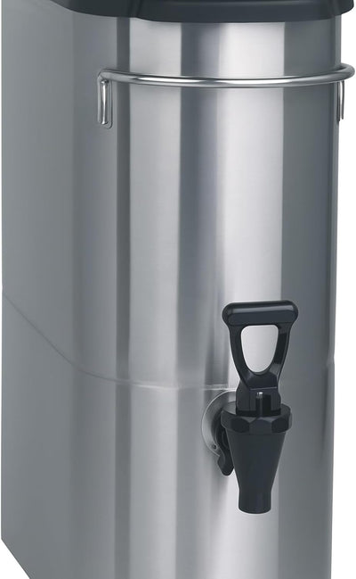 Dispensador té helado 4gal acero inox ovalado cafetería