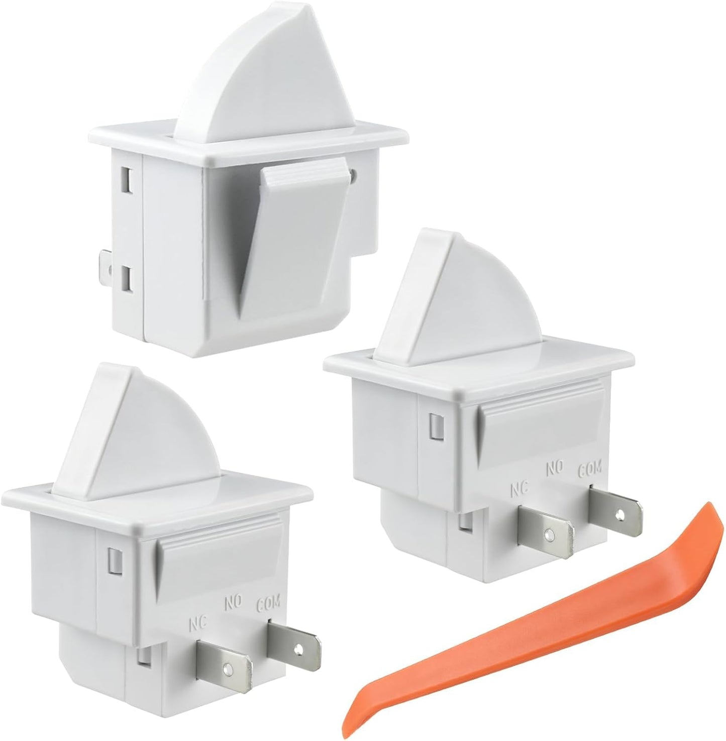 3 Pzas Interruptor Luz Puerta Refrigerador 250V