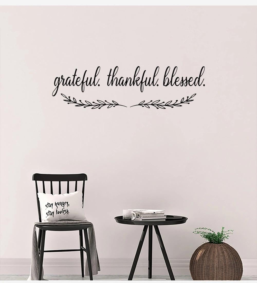 Adhesivo pared inspiracional 23x6.5in para sala y dormitorio