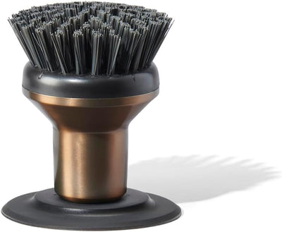 Cepillo palma iónico acero inox cabeza reemplazable bronce