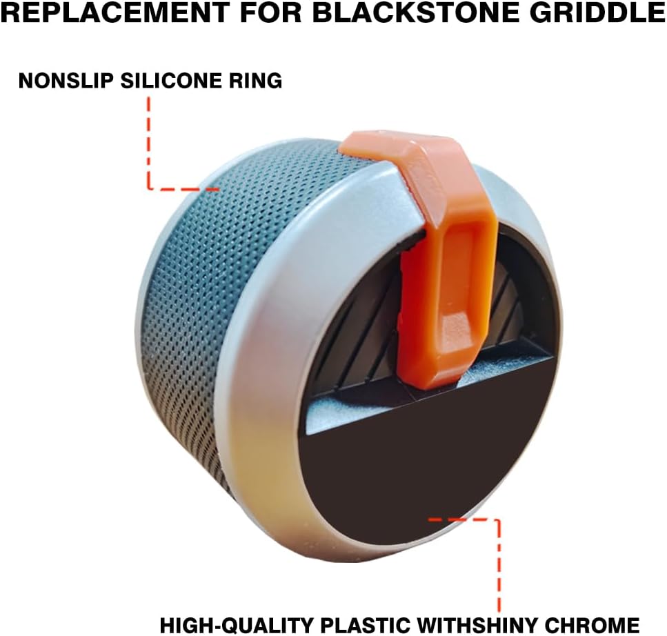 Pomo repuesto parrilla Blackstone 17-36pulg set 4