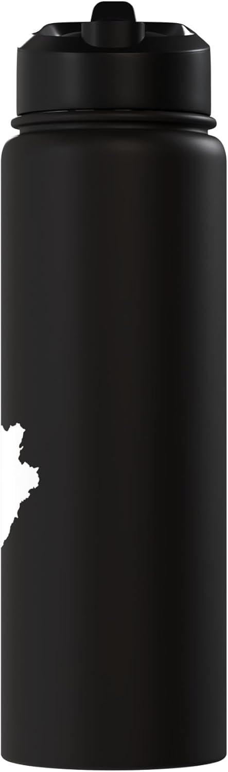 Botella agua acero inox aislada Burundi