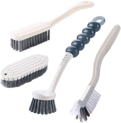 Set 4 Cepillos Multiusos para Cocina con Cerdas Rígidas