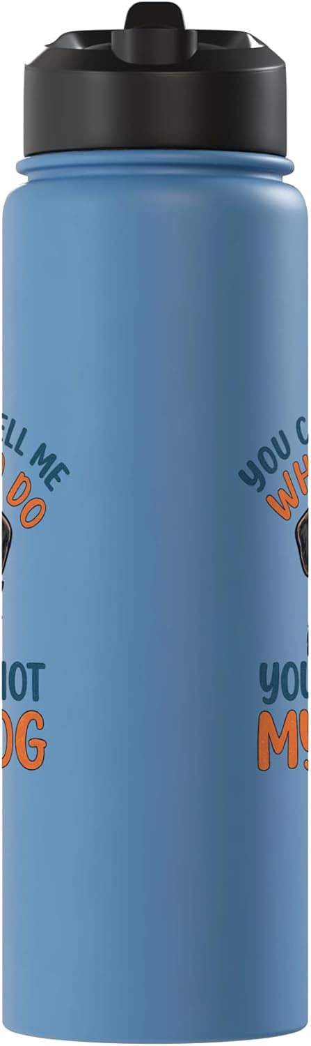 Botella de agua acero inoxidable Dachshund sin BPA