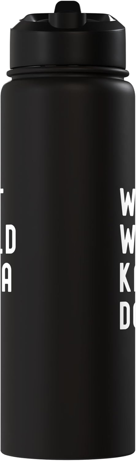 Bottle de agua acero inoxidable What Would Katja Do