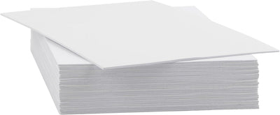 Tableros mate blanco 4x6pulg set 25 para arte fotos