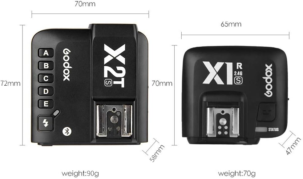 Disparador flash X2T-S 2.4G Bluetooth para Sony