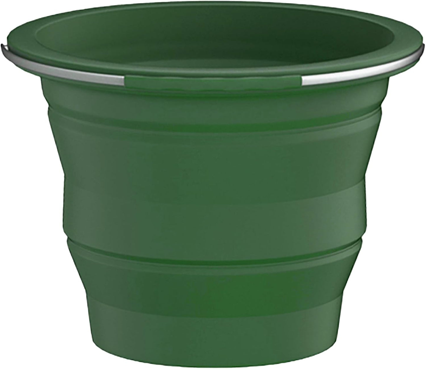 Cubo silicona plegable 2.6gal para limpieza hogar o auto