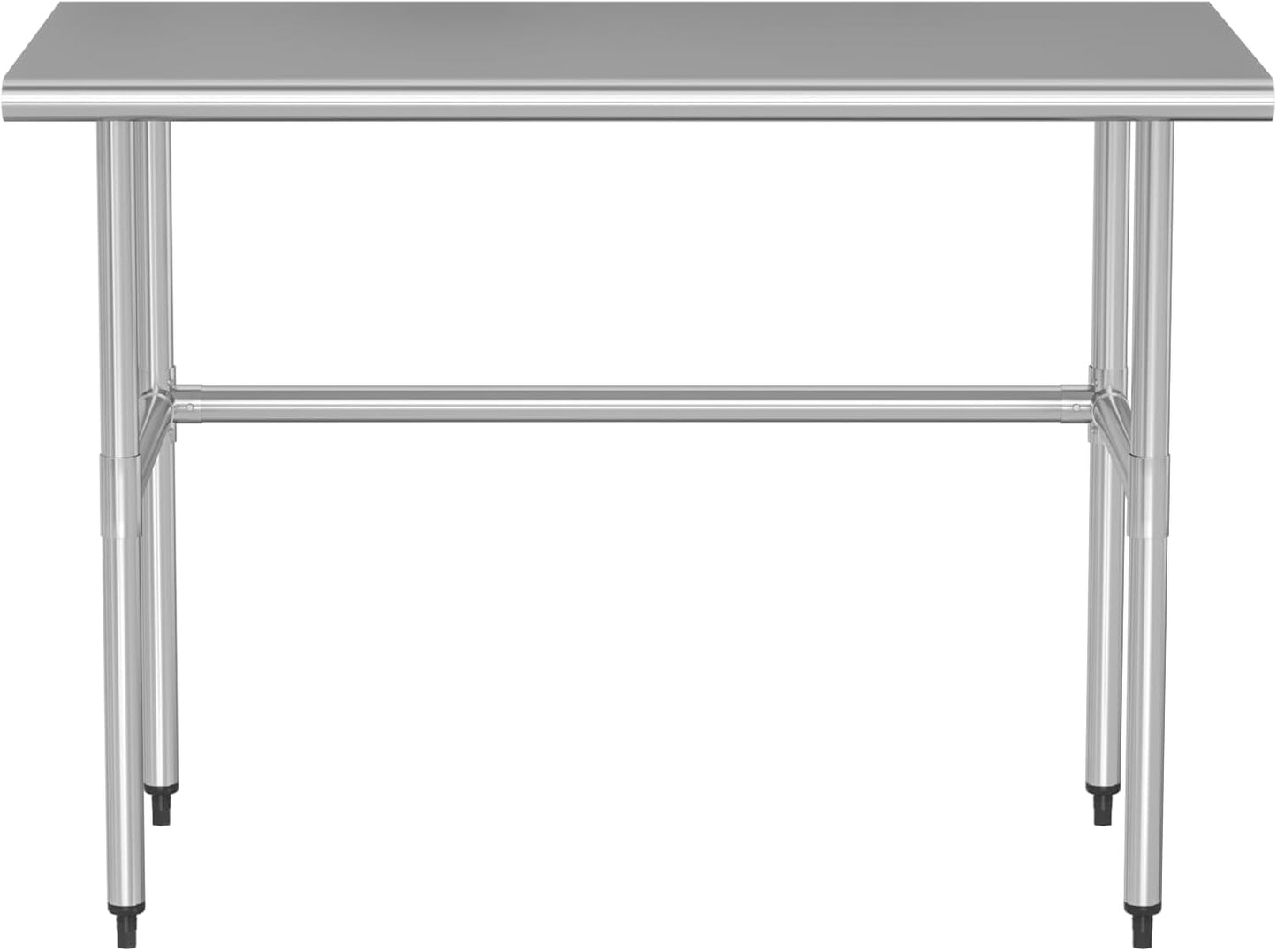Mesa de acero inoxidable 24x48 para cocina