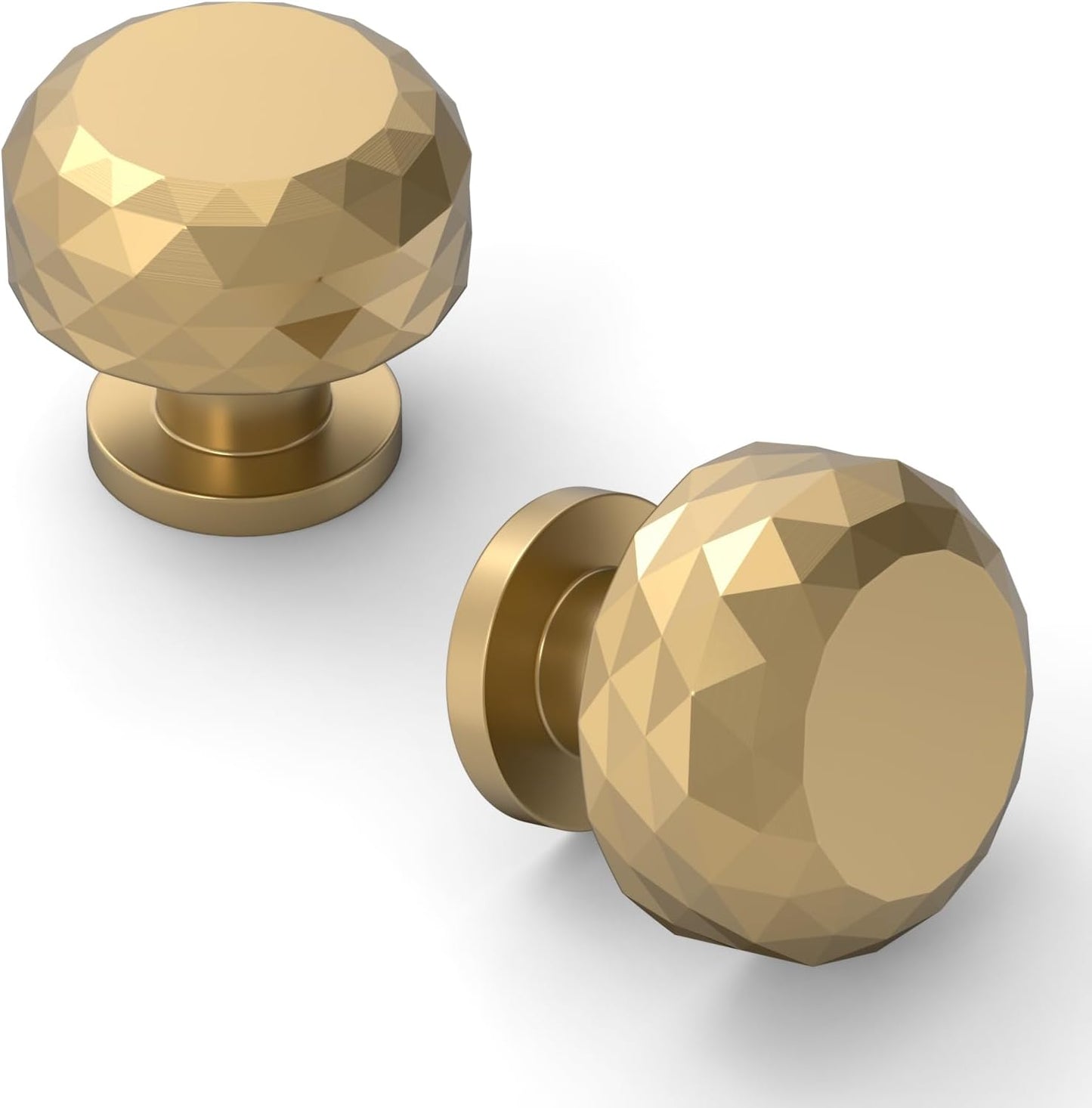 20 Pomos Bronce Champán para Gabinetes y Cajones