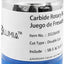 Juego fresas carburo acero hierro 1/2pulg