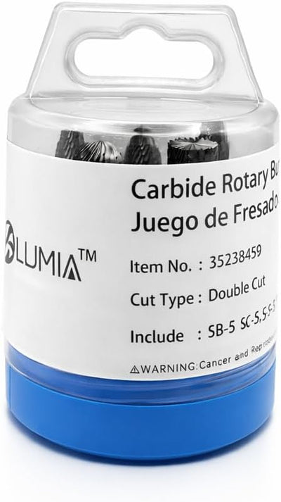 Juego fresas carburo acero hierro 1/2pulg