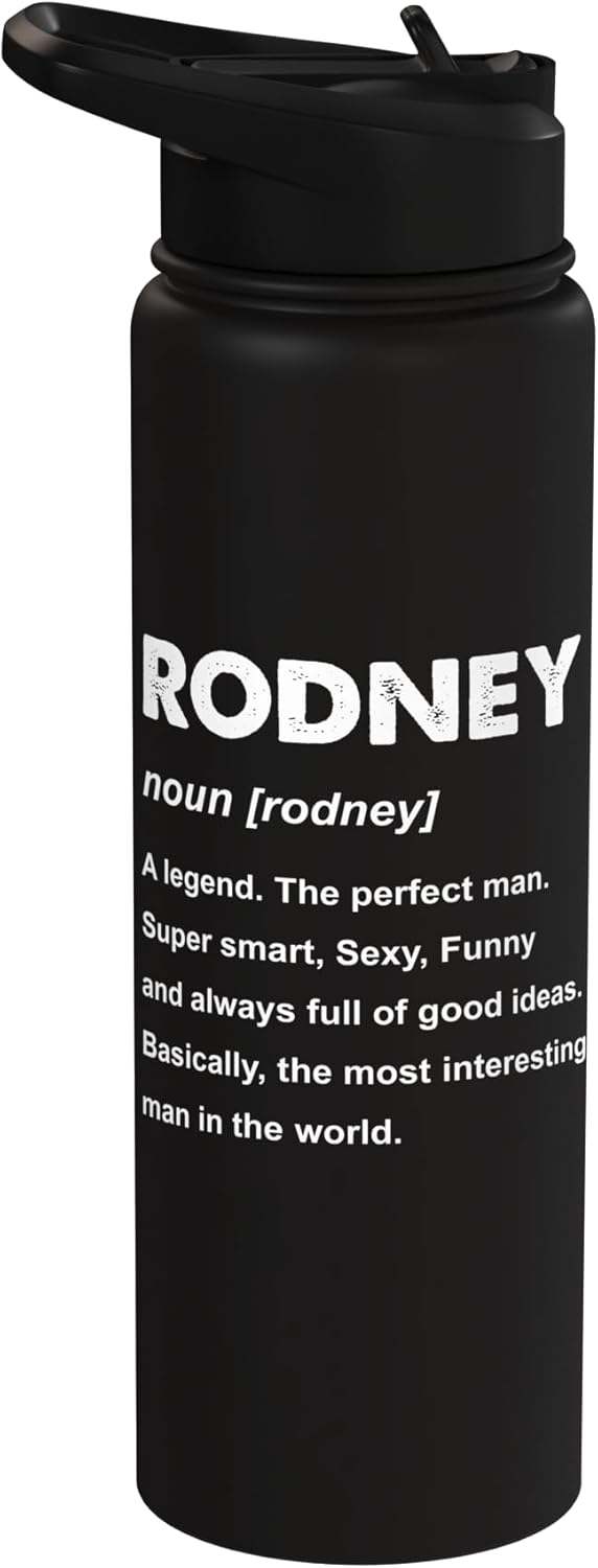 Botella de agua acero inoxidable insulated Rodney Name