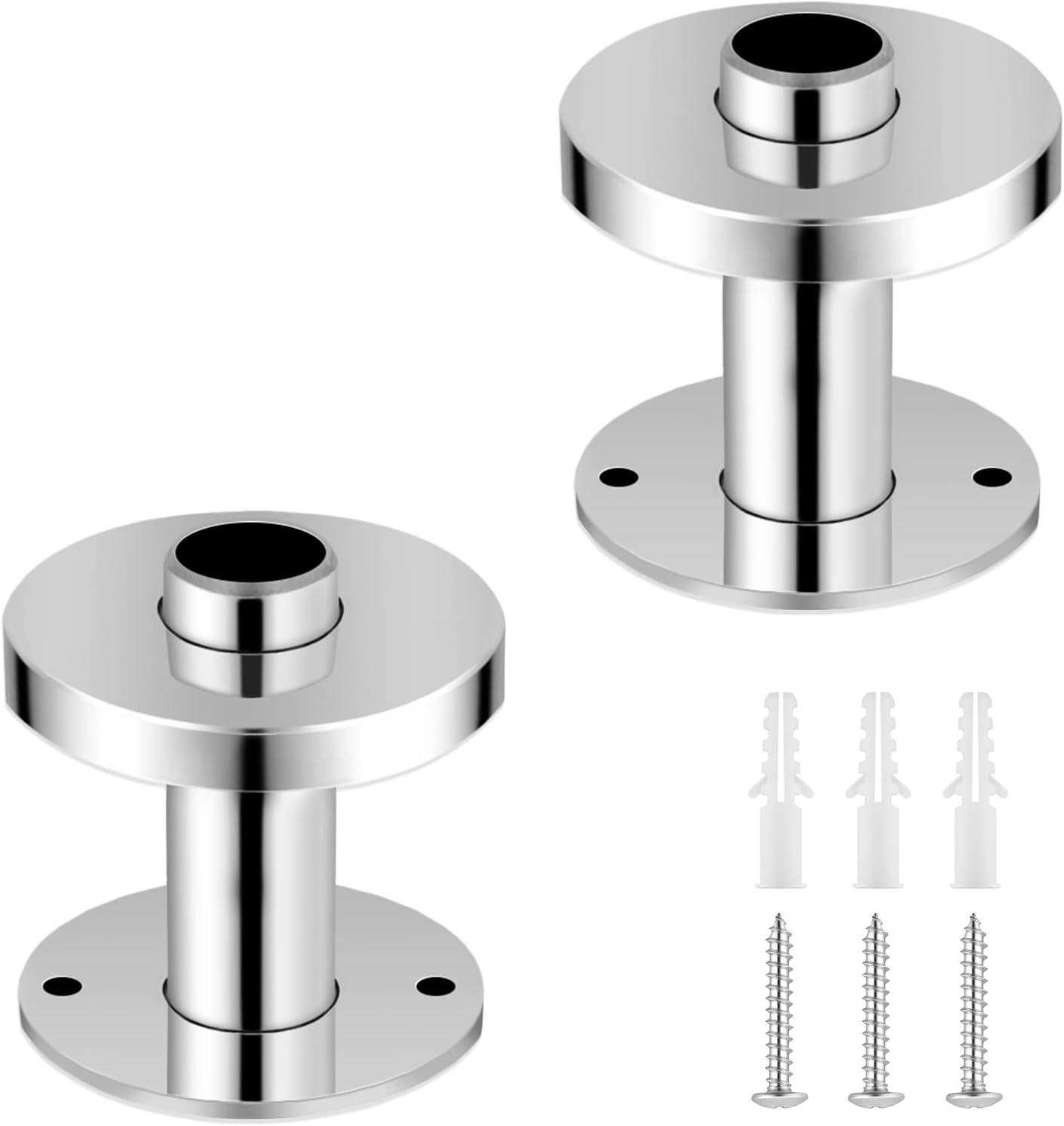 Soporte cubiertas PEX 1/2pulg acero inox pack 2