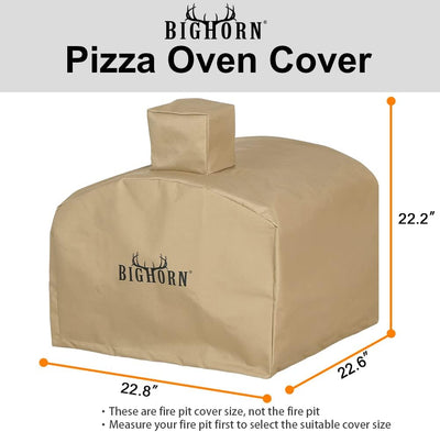 Cubierta lluvia horno pizza gas resistente tela Oxford