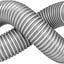 Tubo desagüe flexible lavabo 450mm universal