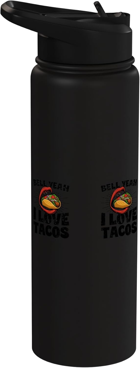 Taza de café Bell Yeah Taco Lover aislada en acero inoxidable
