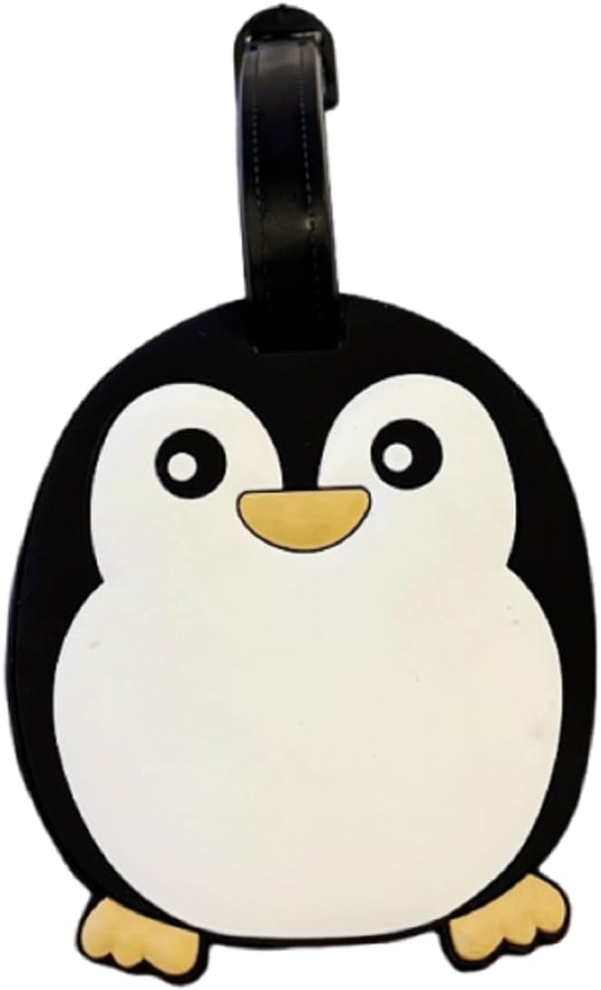Etiqueta silicona equipaje dibujos animados personalizable