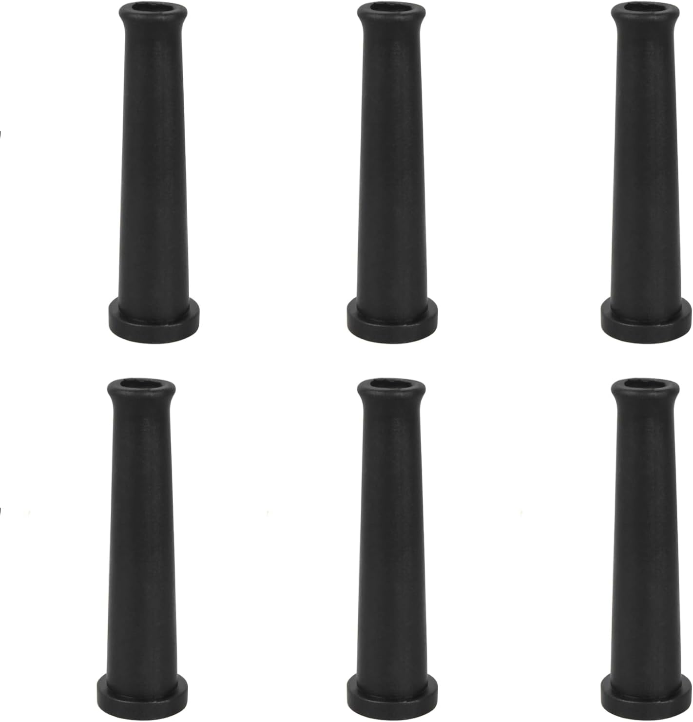 Protector de cable goma 0.39pulg 6 Pzas