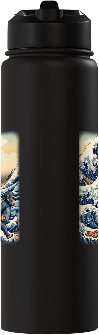 Botella de agua acero inoxidable sin BPA con onda Panchi Kun