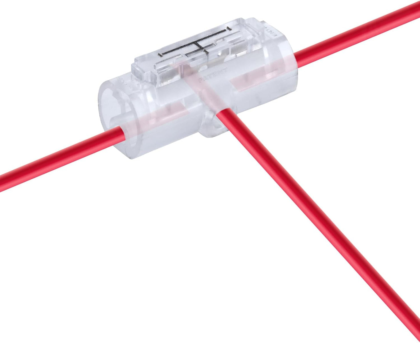 Conectores T电缆 12 pzas empalme rápido 20-18 AWG transparente
