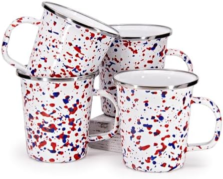 Set 4 Tazas Latte Acero Inox 16oz Americana