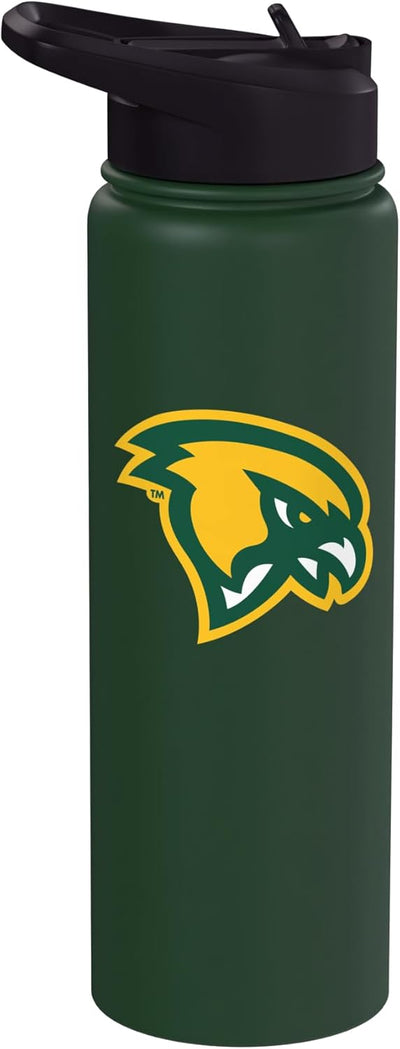 Botella de agua acero inoxidable Fitchburg State University Falcon