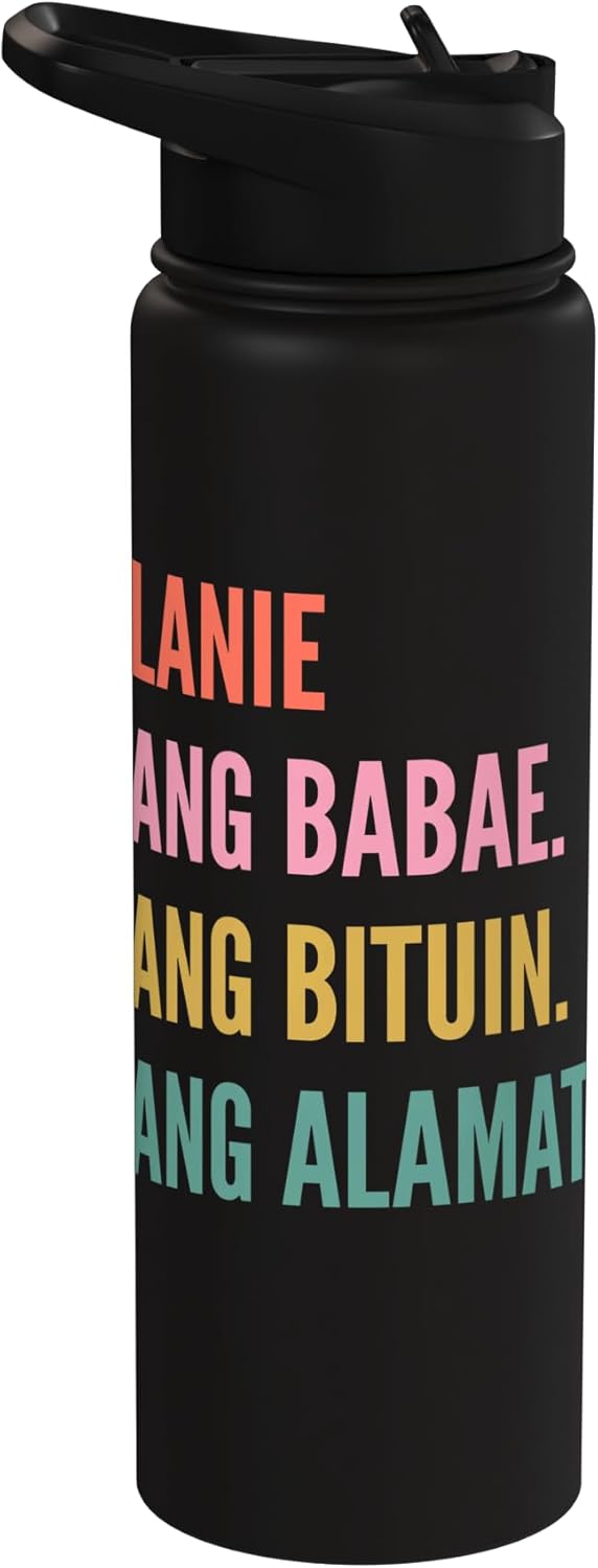 Botella de agua aislada de acero inoxidable Lanie