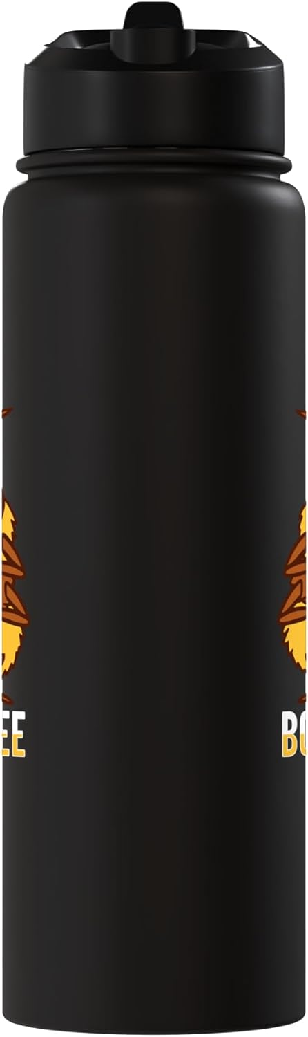 Botella térmica acero inox para boba tea kawaii