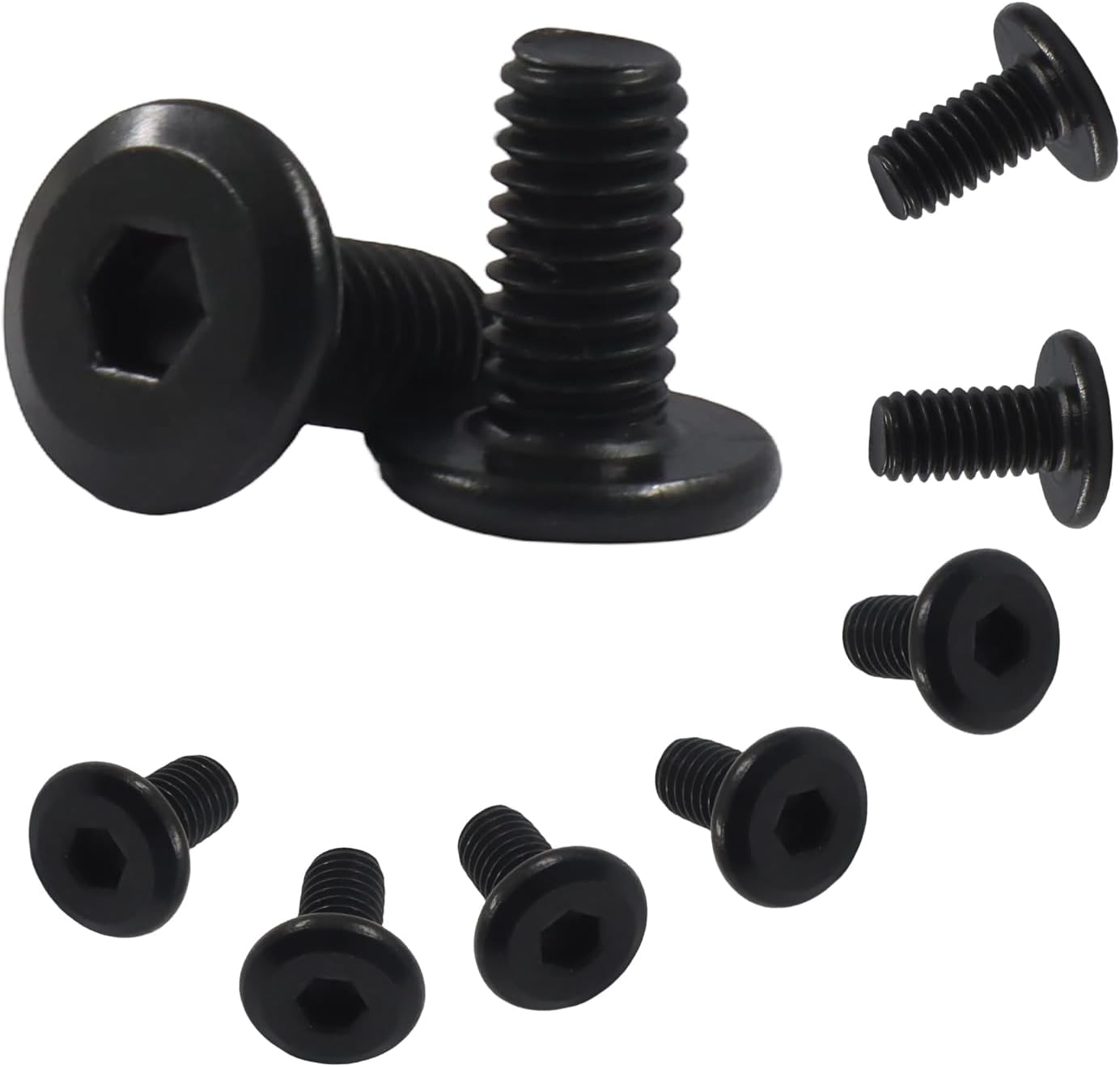 Pack 20 tornillos M6x12mm acero inox cabeza hexagonal