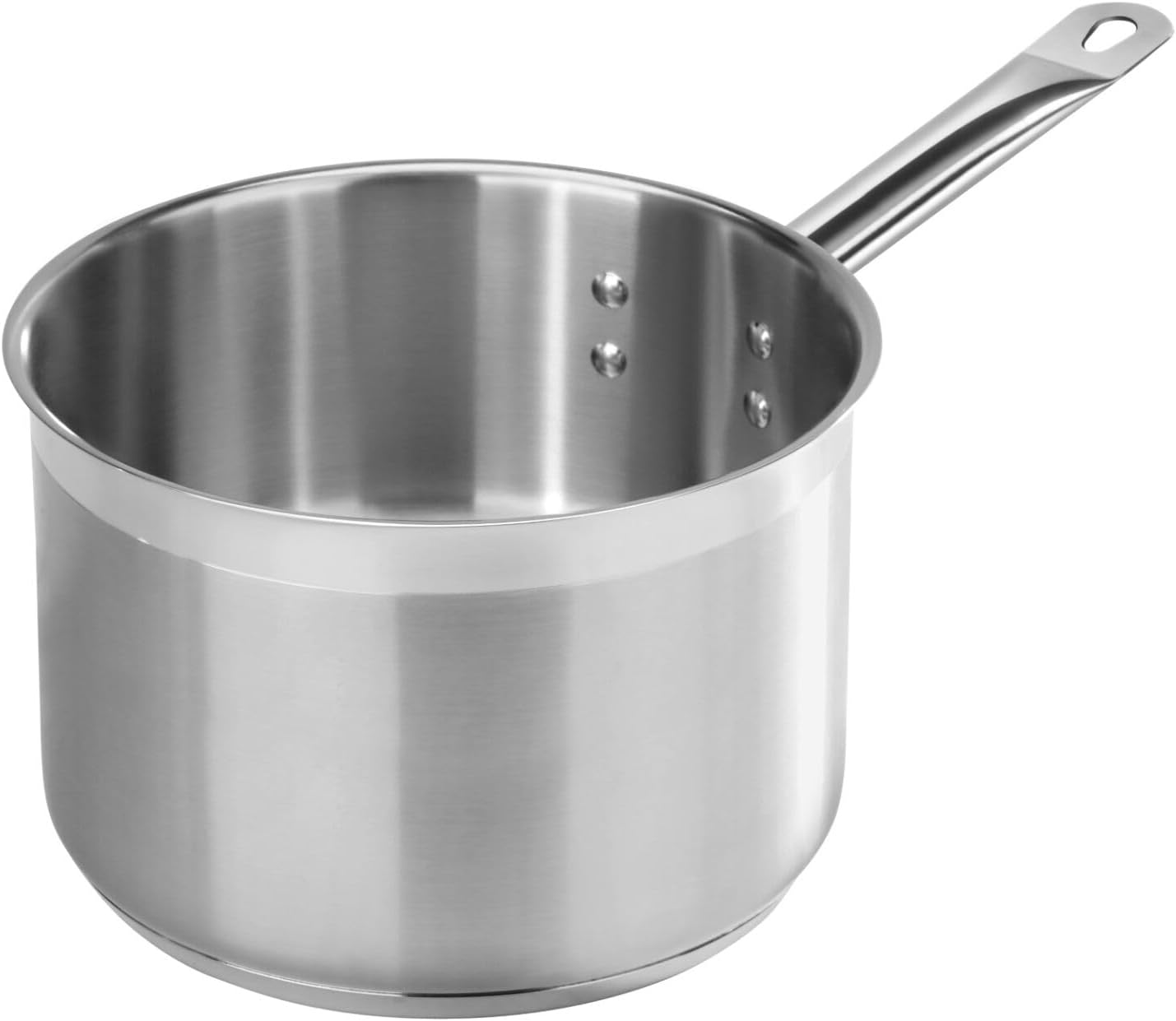 Sartén Acero Inox 18/8 4.5qt Con Tapa 5.5pulg