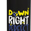 Bottella de agua acero inoxidable aislada conciencia síndrome Down