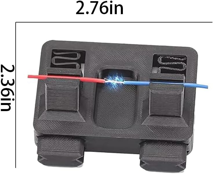 Estación de soldadura con clips dobles y base antiderrap
