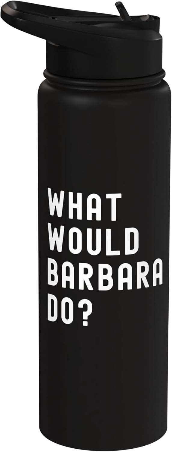 Boteleta de agua acero inoxidable What Would Barbara Do