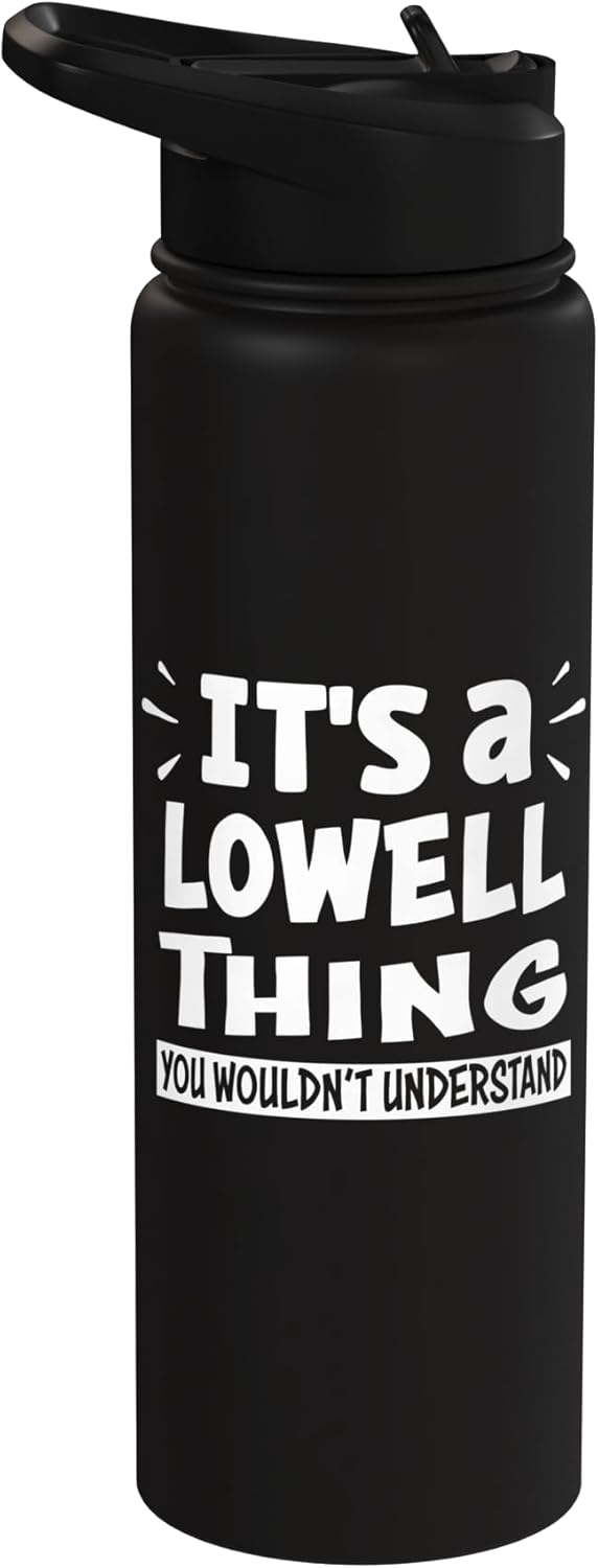Botella de agua aislada de acero inoxidable Lowell Lovers