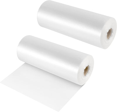2 Rollos Bolsas Plástico 10x14pulg Almacenamiento Alimentos