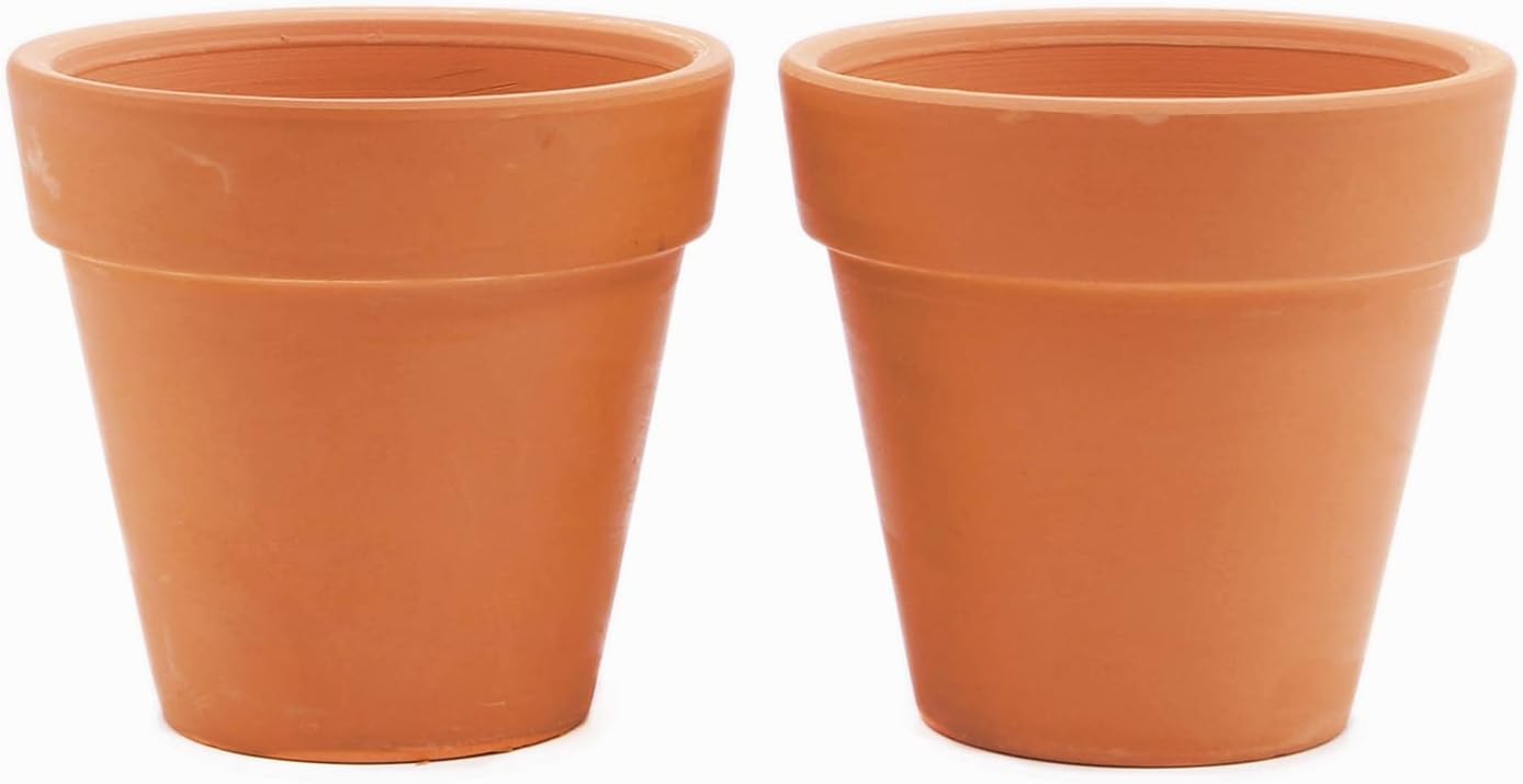 10 Macetas Terracota 3pulg Agujeros Drenaje Cactus