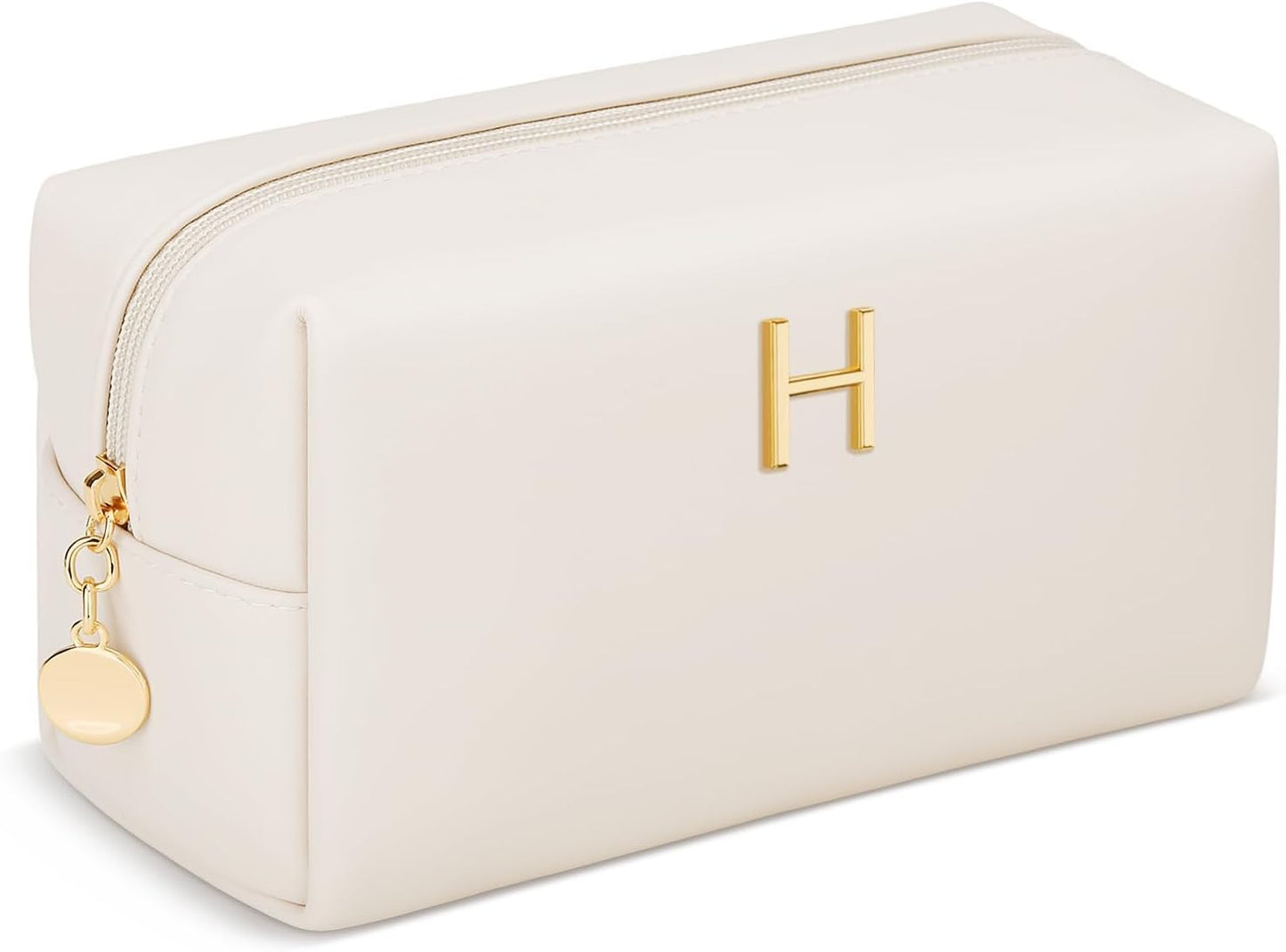 Bolsa maquillaje piel sintética suave regalo personalizado