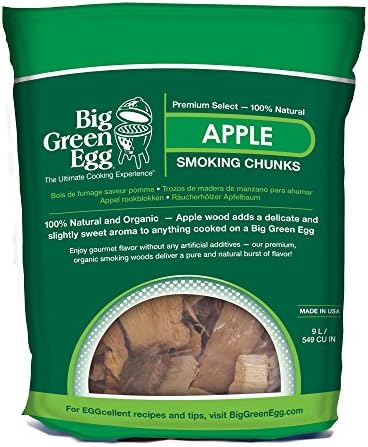 Trozos para ahumar manzana Big Green Egg