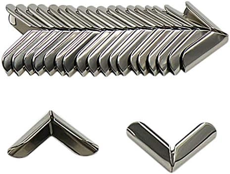 Protector esquina libro metal 20uds