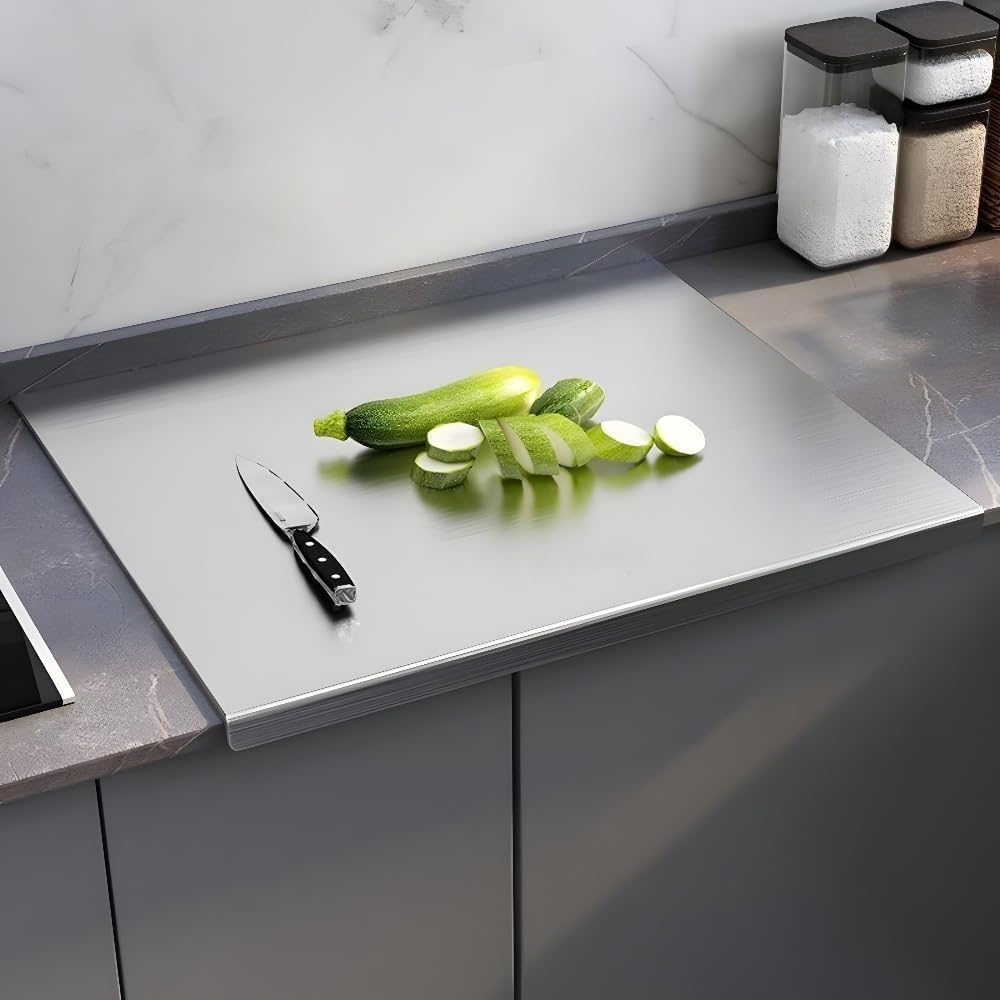 Tabla cortar acero inox grande 23.62x15.75pulg