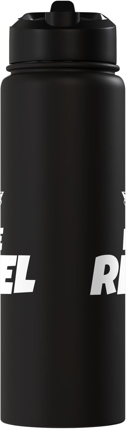 Botella de agua acero inoxidable para amantes de la música indie