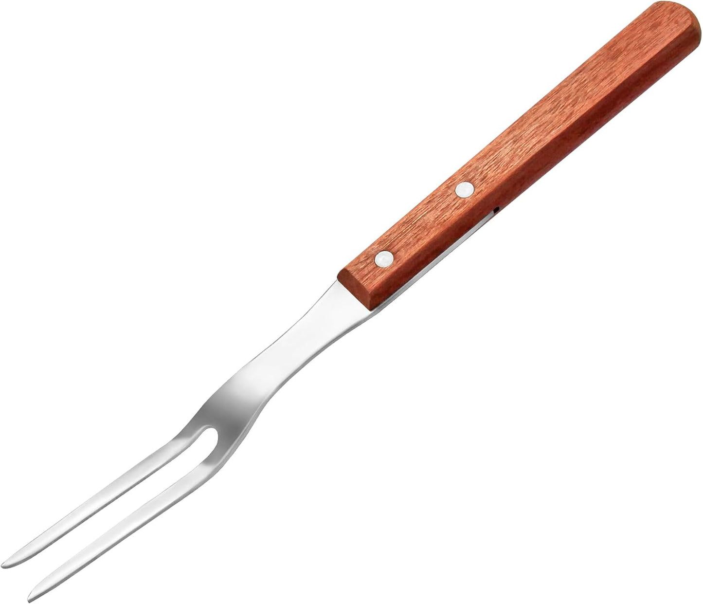 Tenedor barbacoa mango madera 13pulg