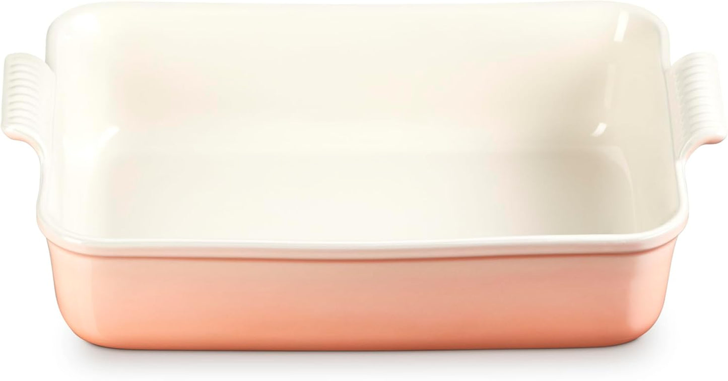 Plato rectangular profundo para lasaña 6.75qt Peche
