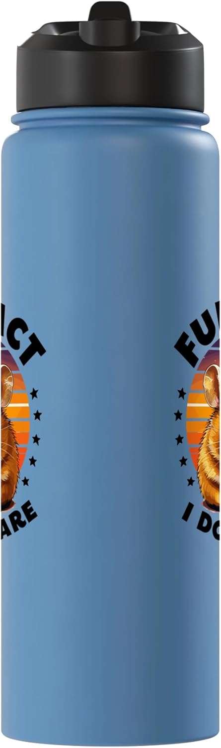 Botella térmica acero inox para hamster divertida
