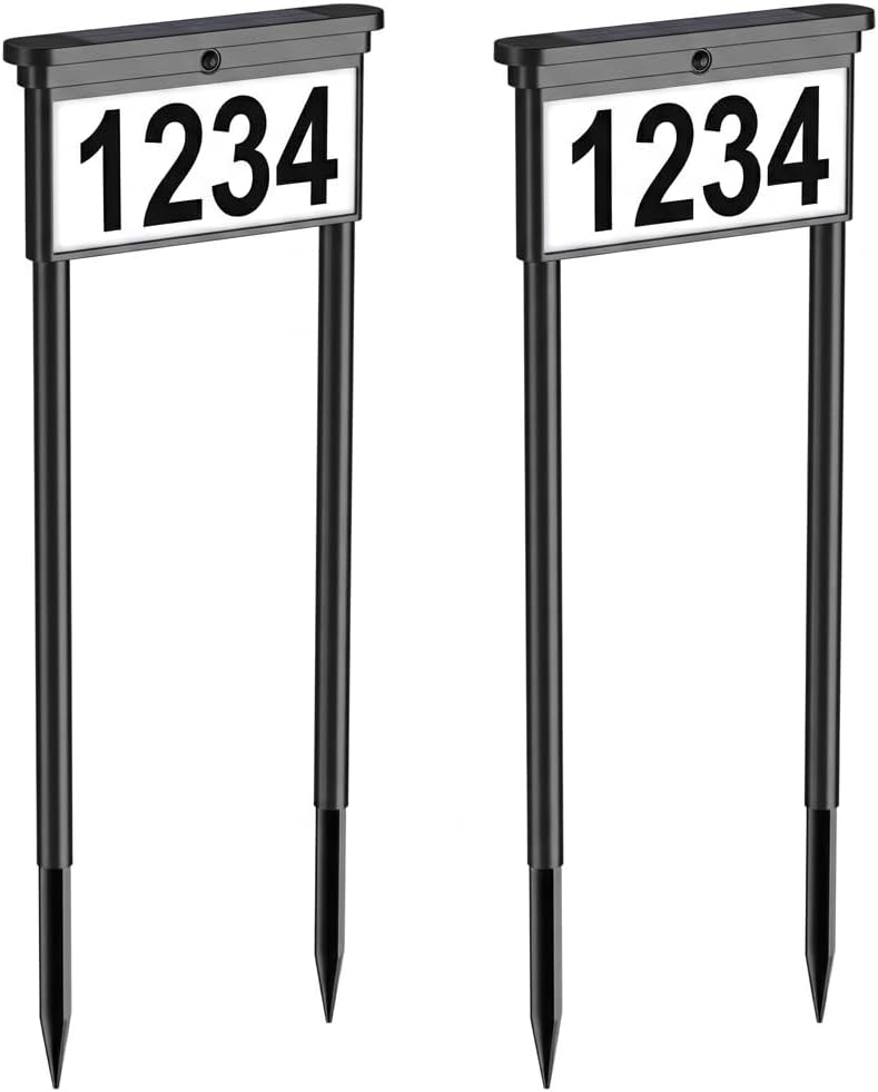 2 Letreros Solares Doble Cara 29pulg 12 Modos Color Placa LED