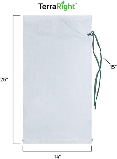 Sacos arena blanca vacías 14x26pulg 10uds