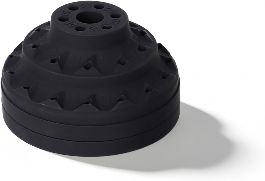 Soporte giratorio para brocas Dremel y taladros negro